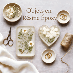 Objets en résine époxy